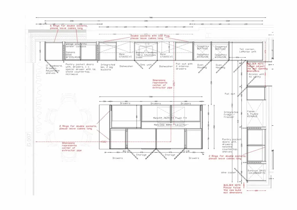 AutoCAD Kitchen Design