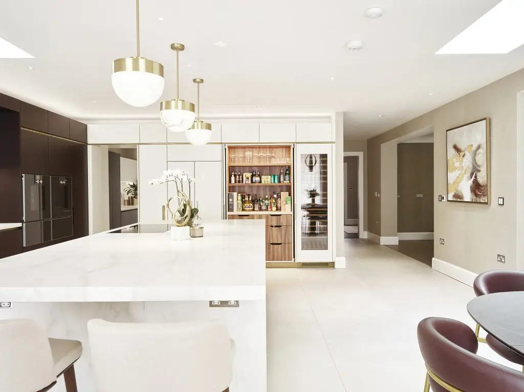 Drinks Cabinet with Pocket Doors